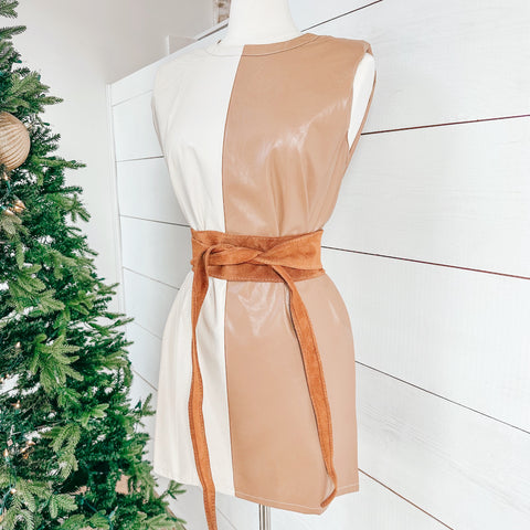 The Ellison Suede Belt