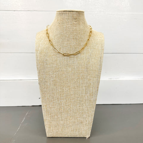 Shellie Gold Chain Necklace