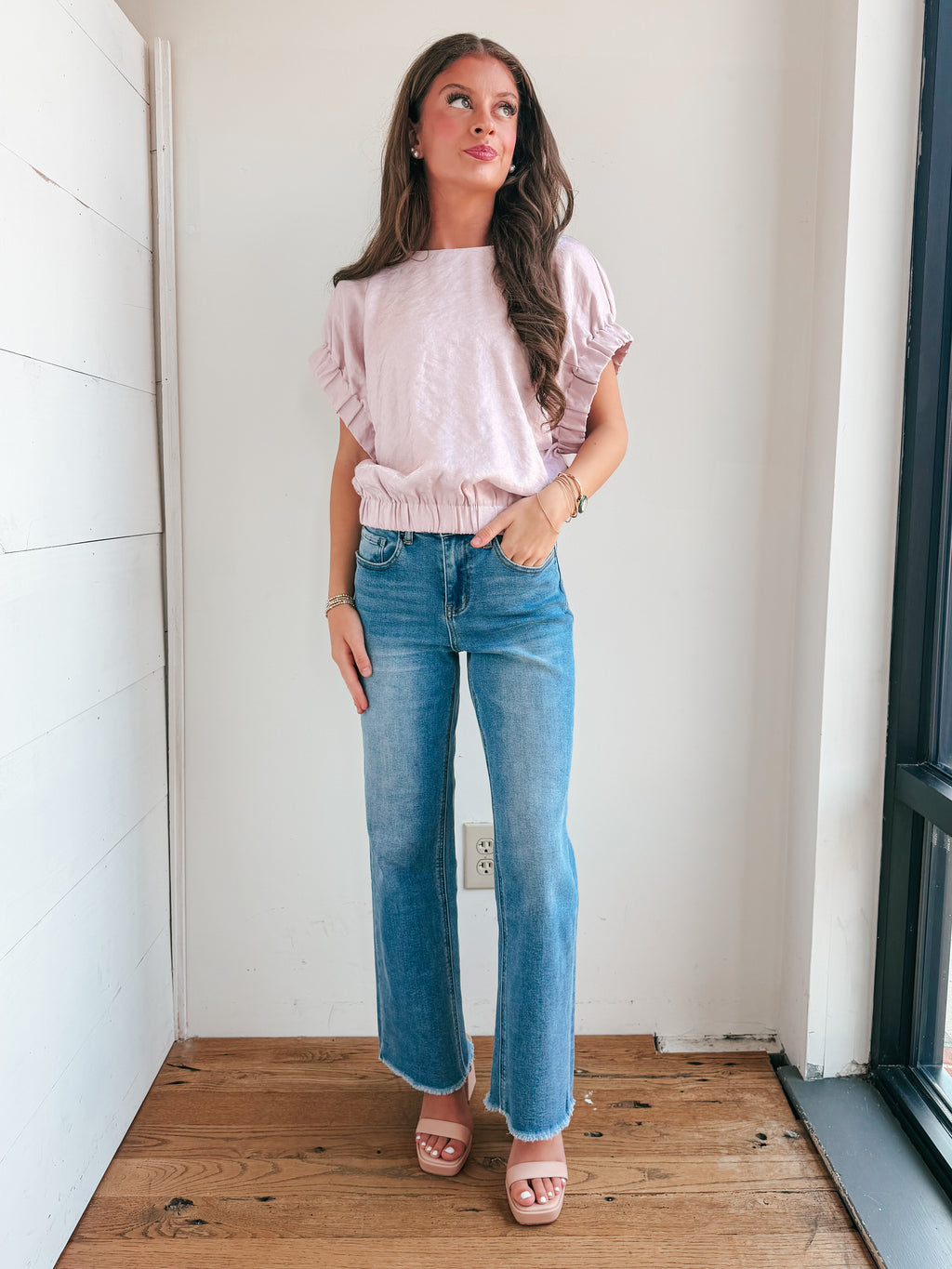 Cute As A Button Top