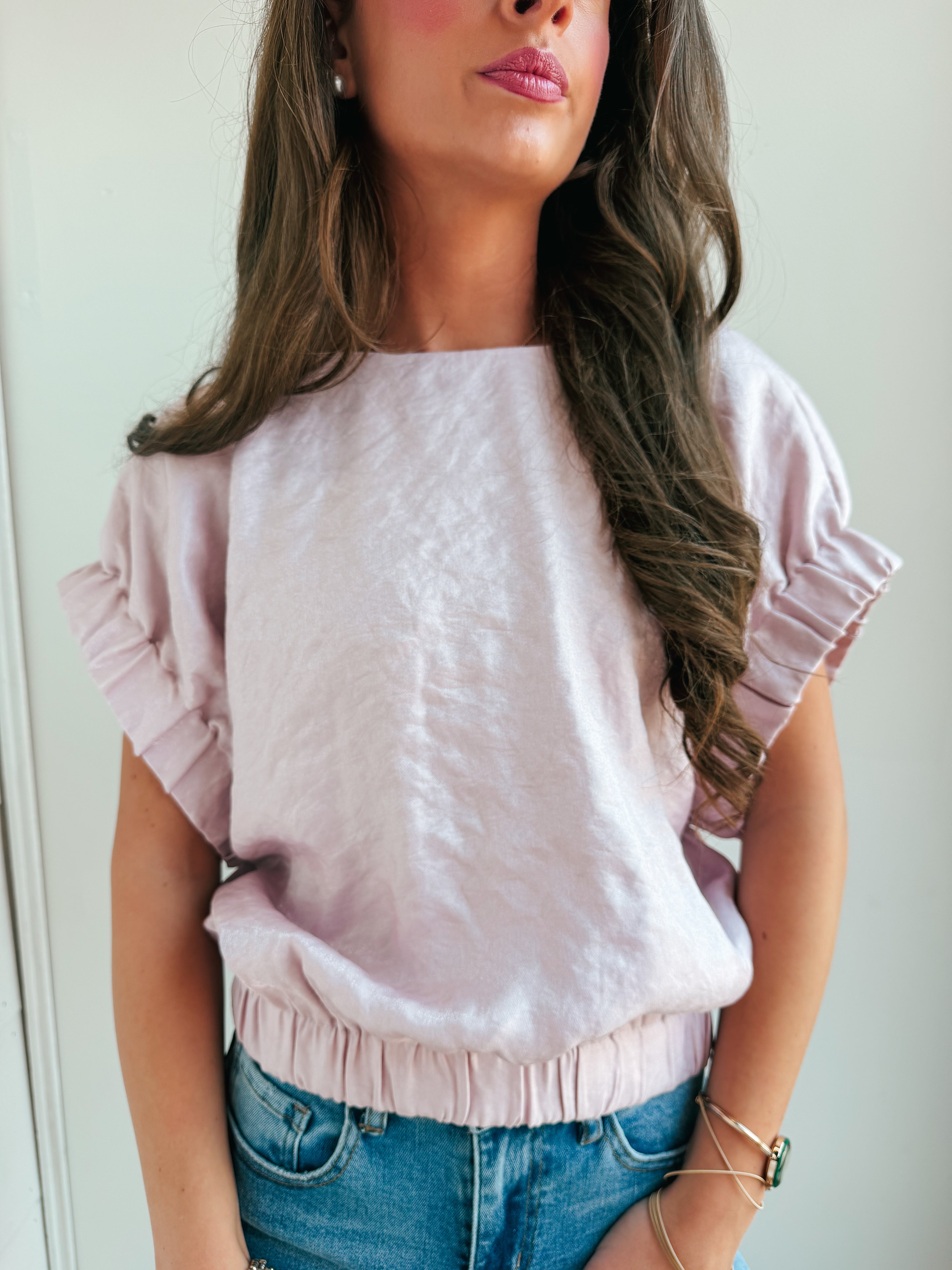 Cute As A Button Top