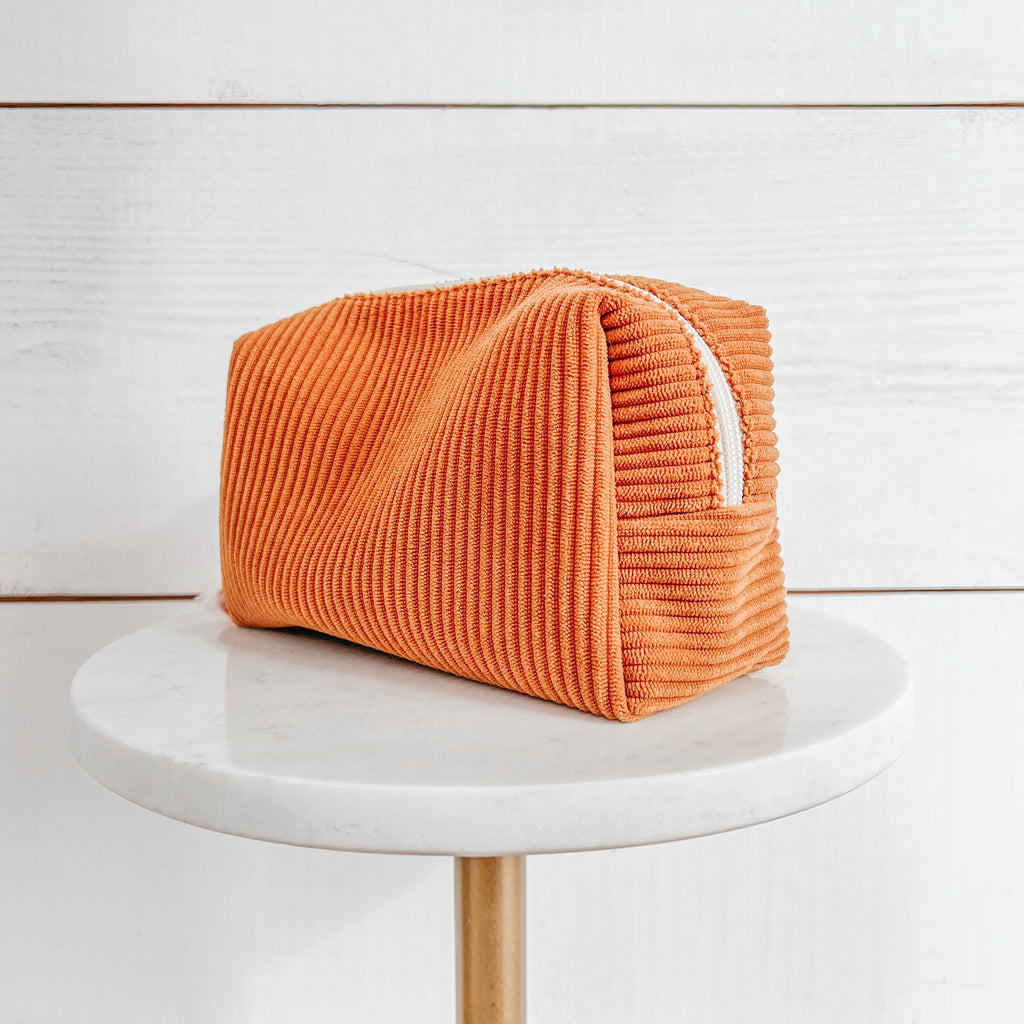 Rachel Ribbed Pouch