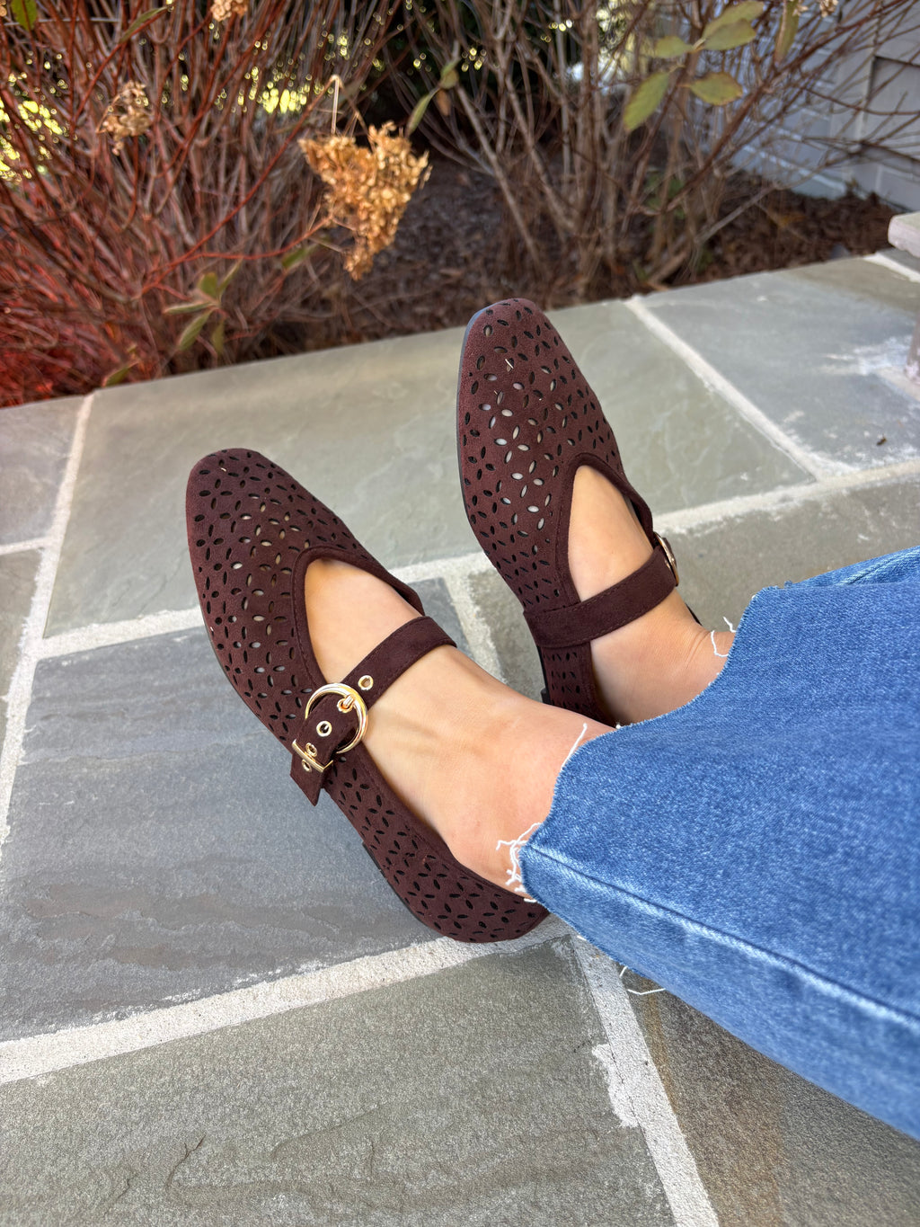 Linda Suede Flats