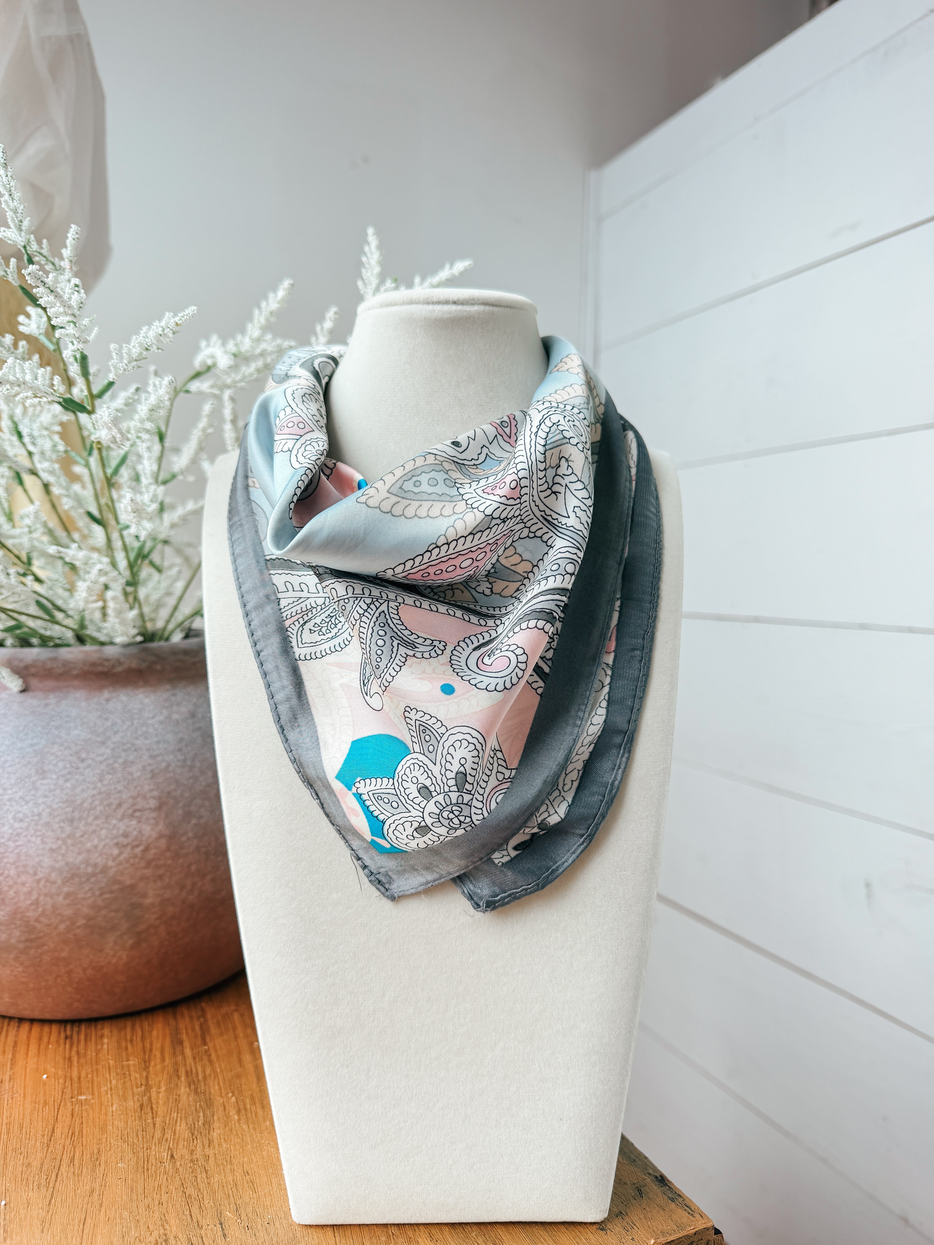 Silver Skies Scarf