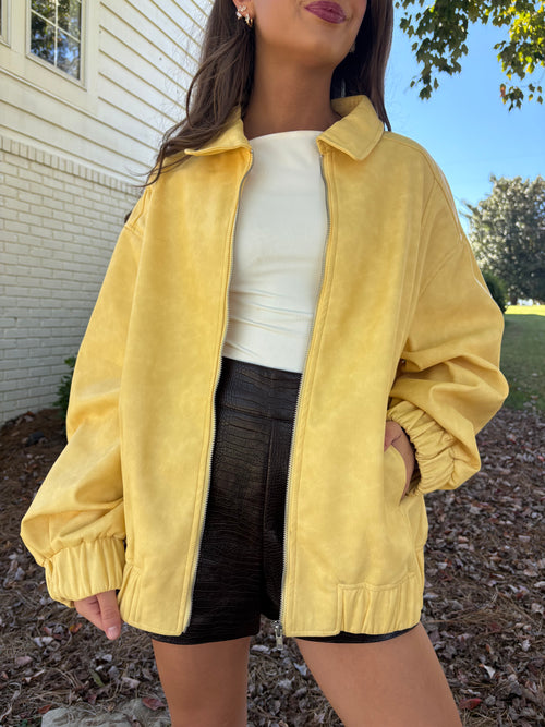 Amber Skies Leather Jacket