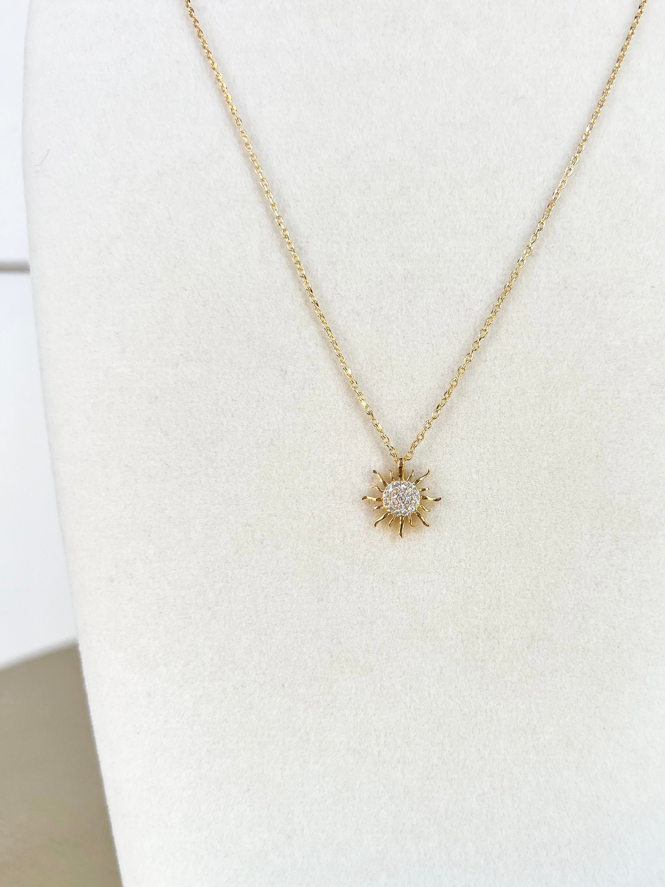 Gold Dipped Sunshine Necklace