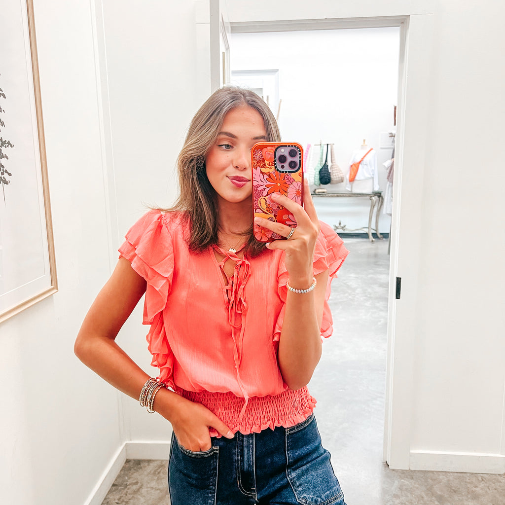 Ready to Ruffle Top