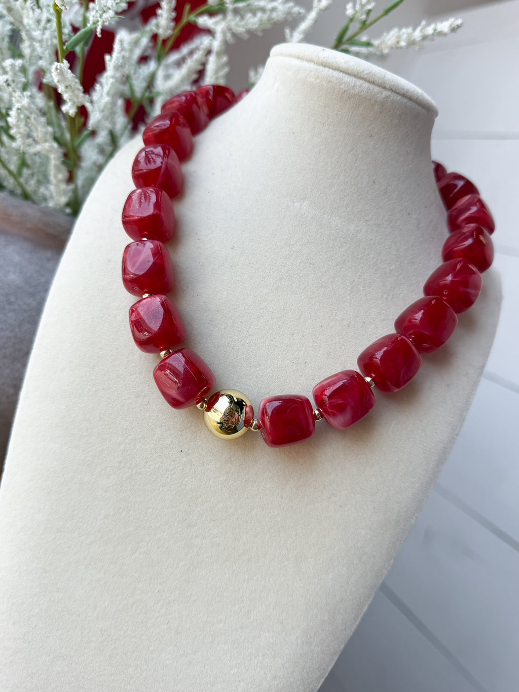 Island Ruby Necklace