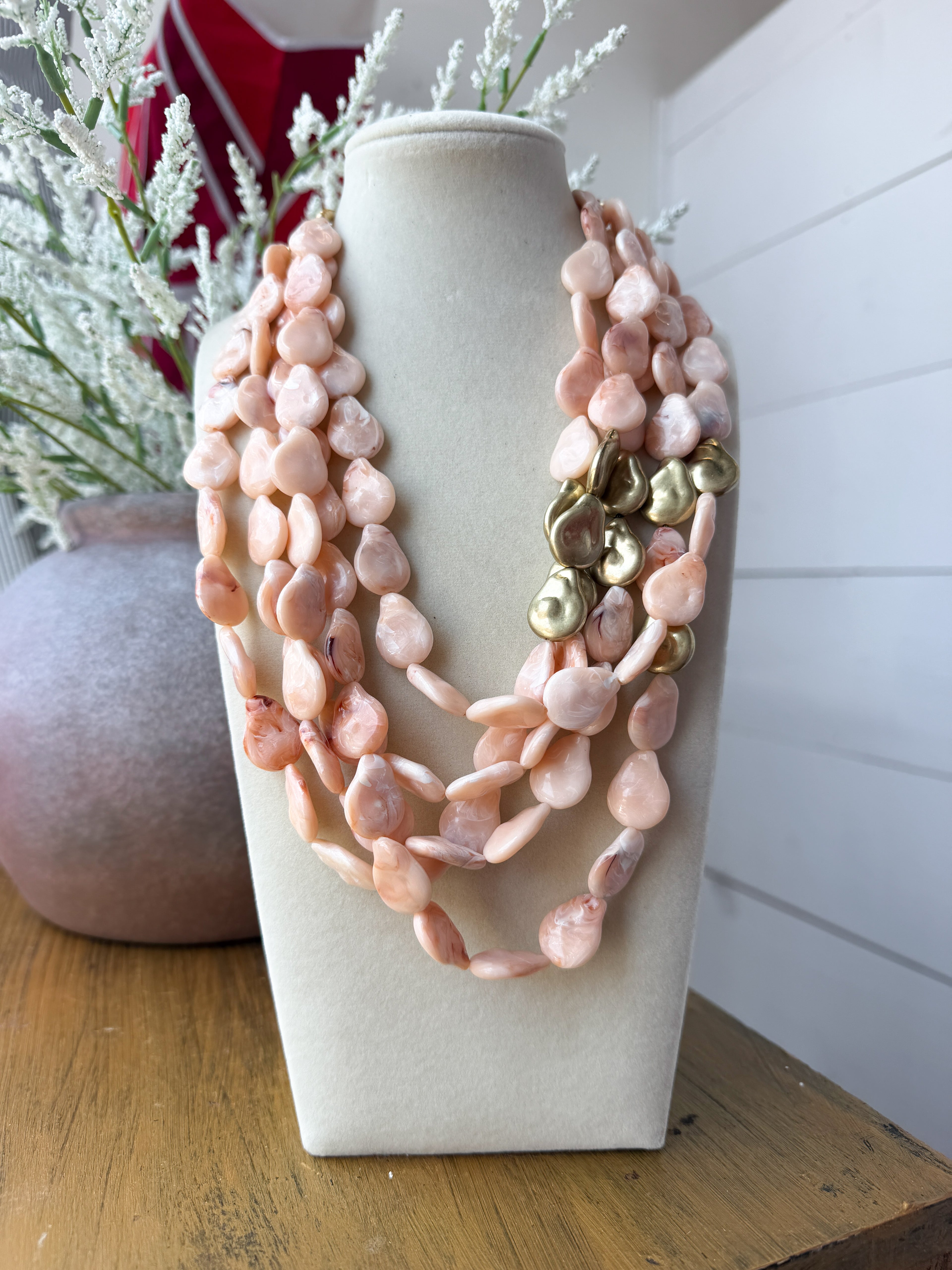 Blushing Tide Necklace