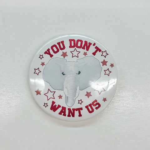 You Don’t Want Us Gameday Pin