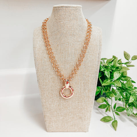 Lily Pendant Necklace