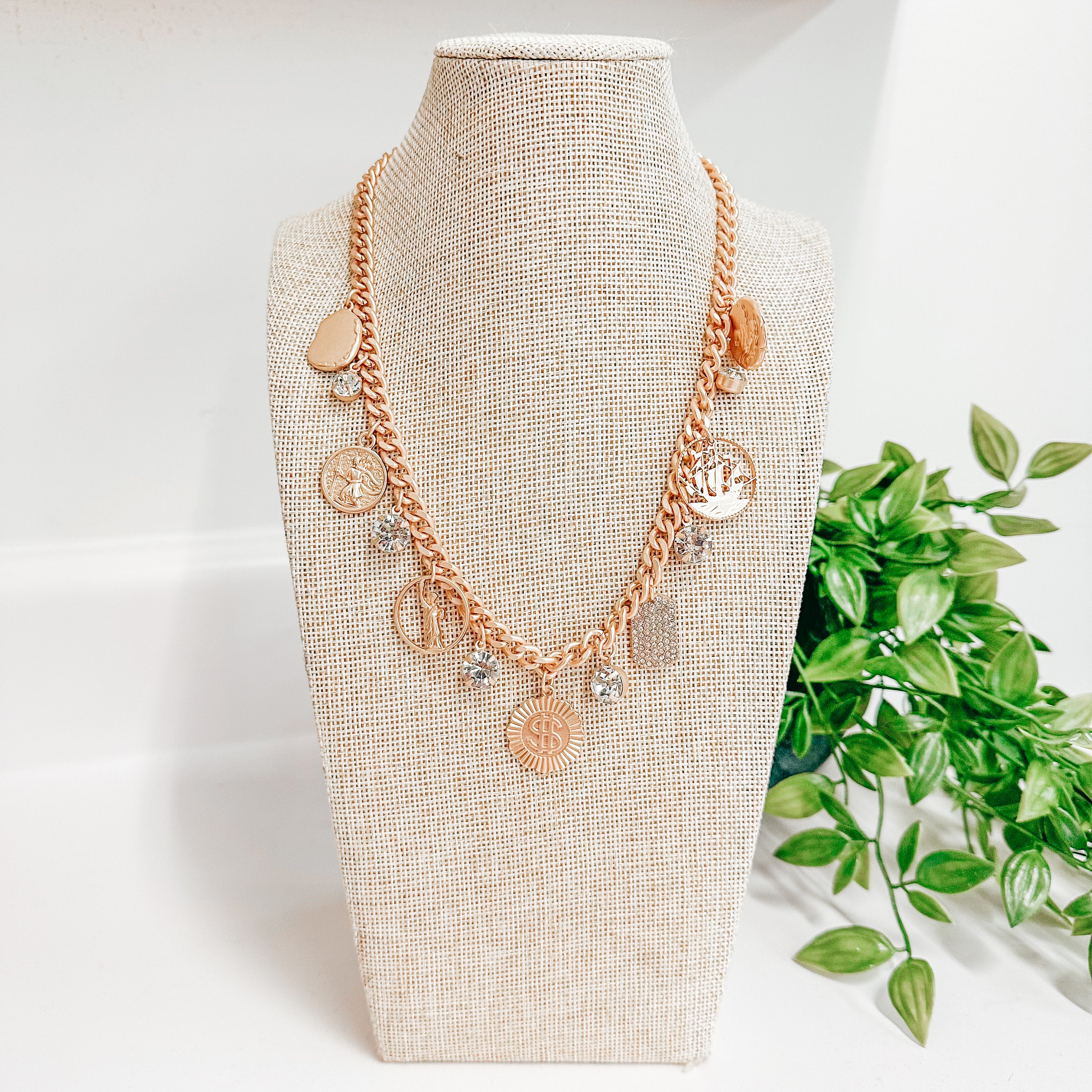 Perfectly Placed Charm Necklace
