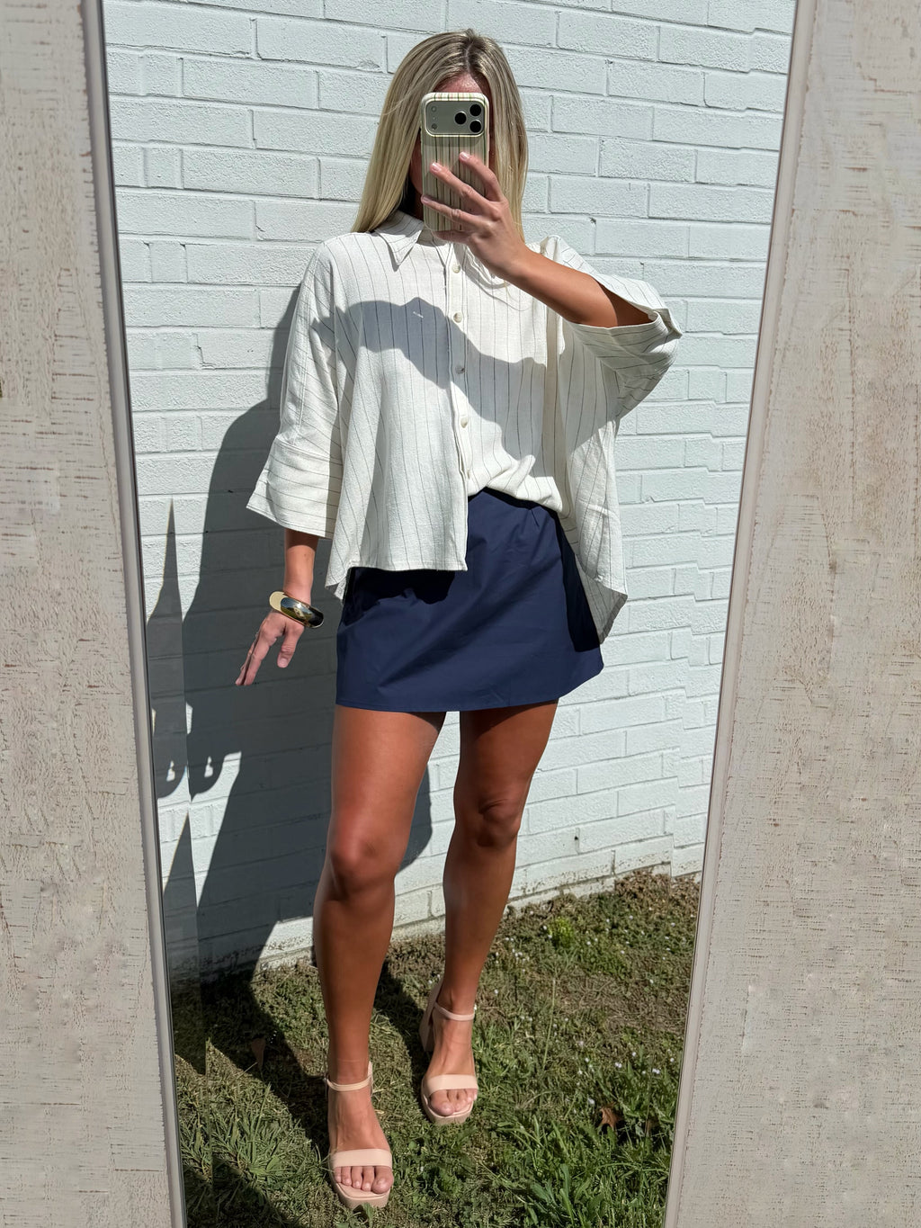 Living In Linen Blouse