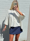 Living In Linen Blouse