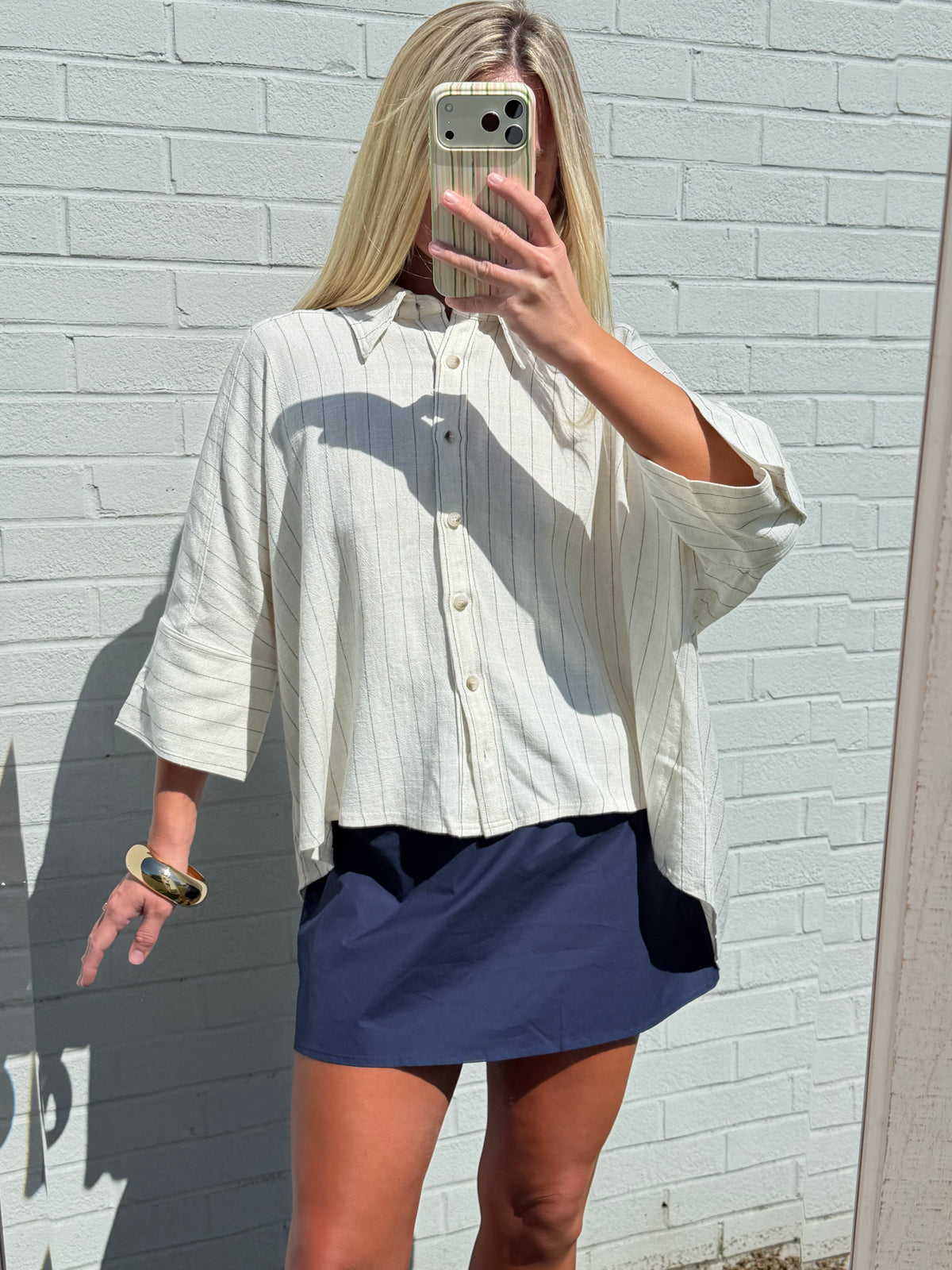 Living In Linen Blouse