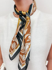 The Golden Paisley Scarf