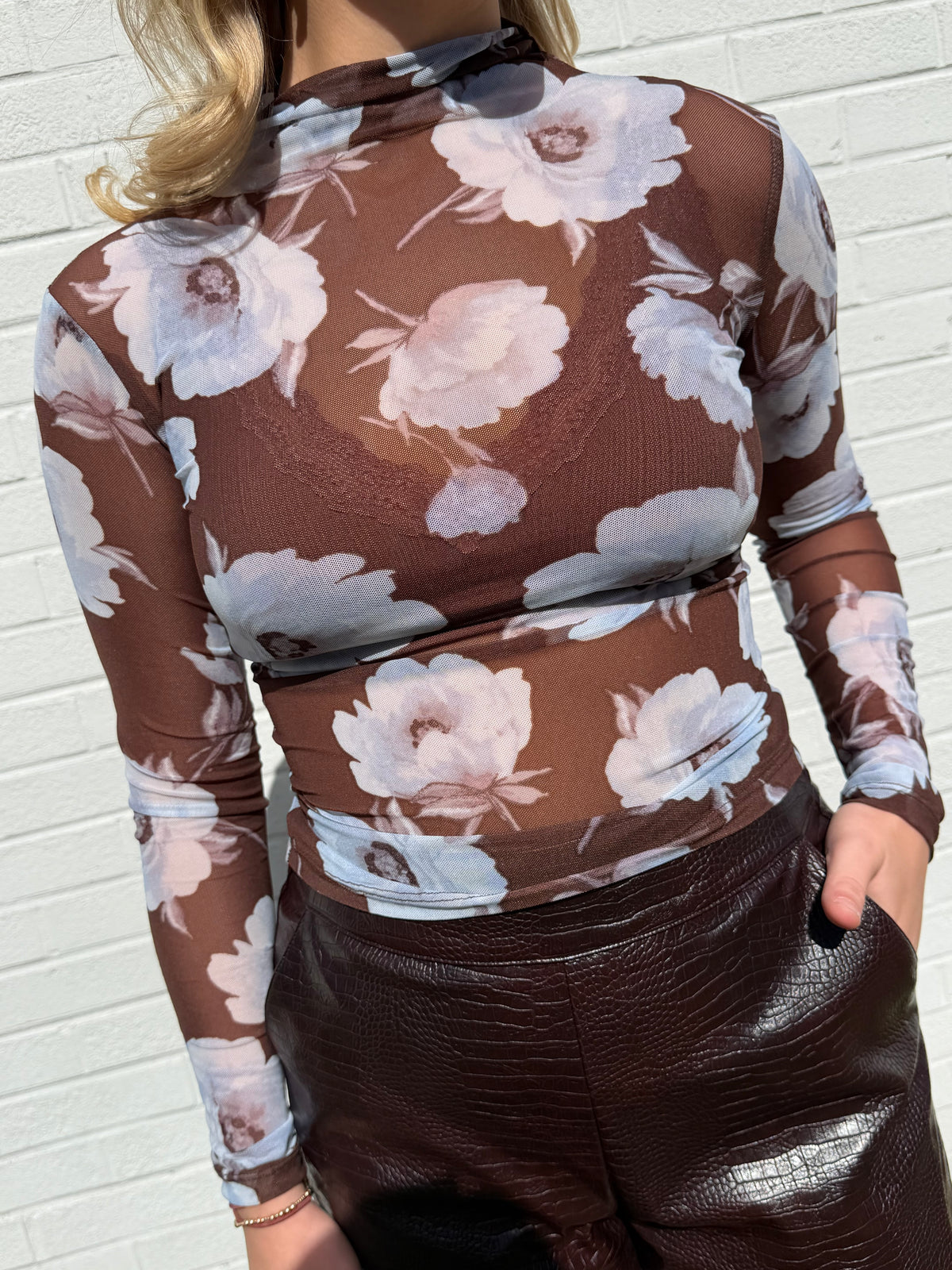 Autumn Blues Top