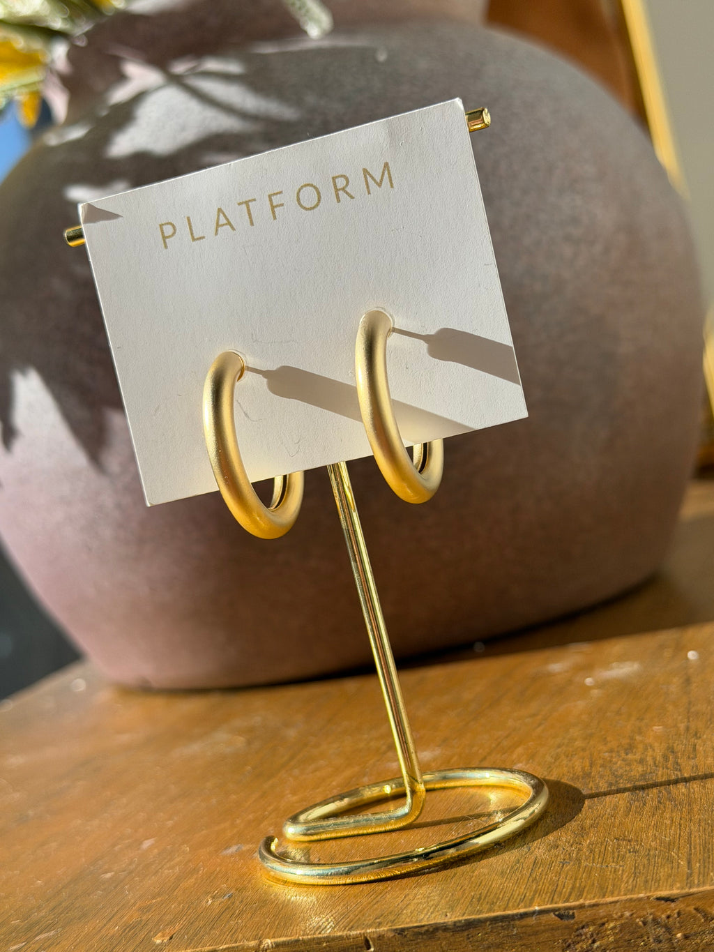 Gold Dust Hoops