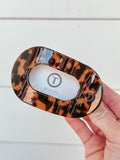 Small Oval Teletie Clip