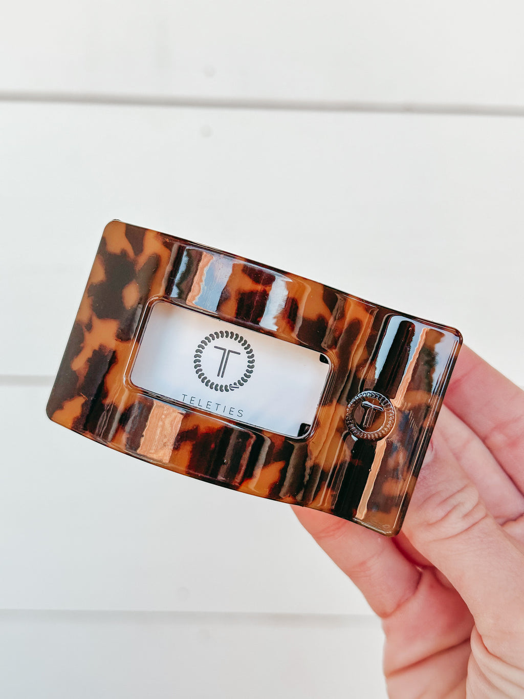 Small Square Teletie Clip
