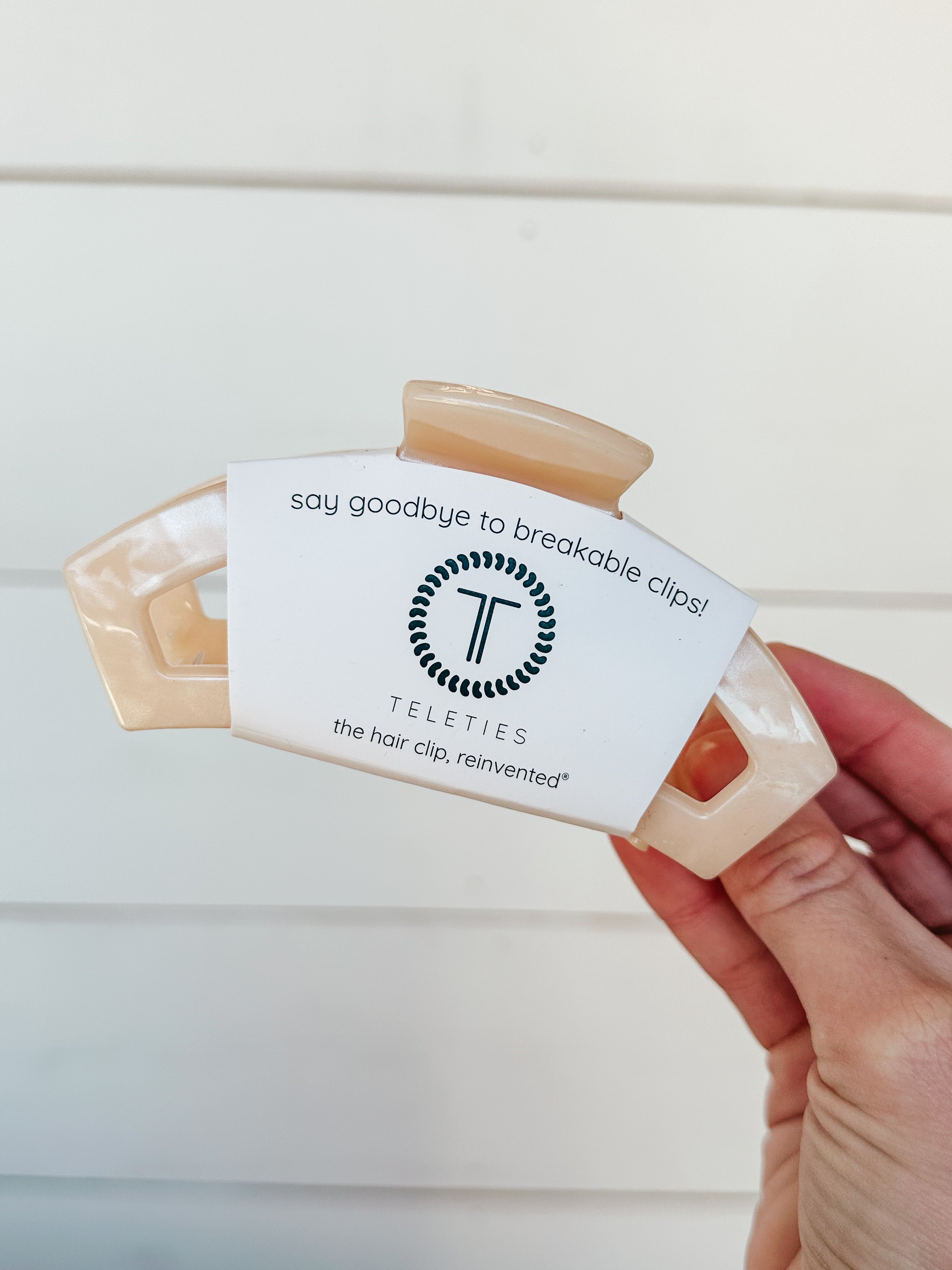 Large Teletie Claw Clip