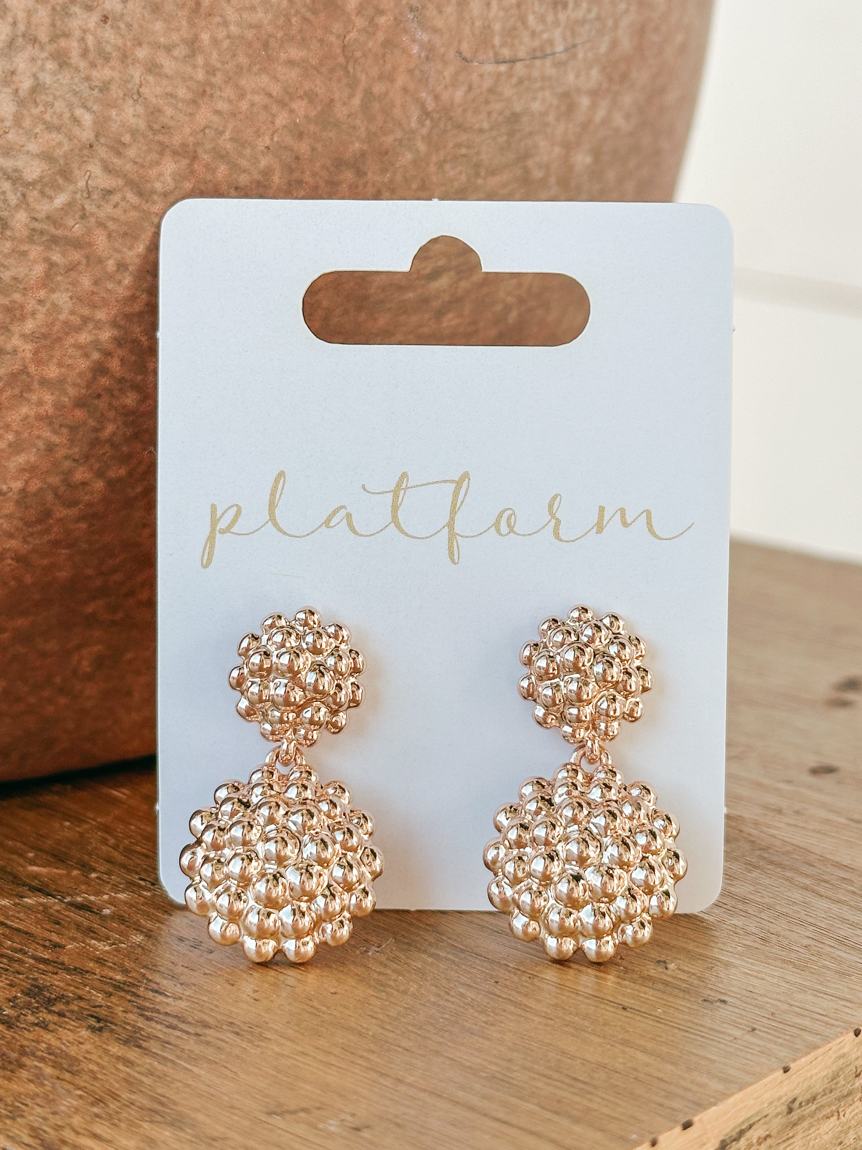 Double Bloom Earrings