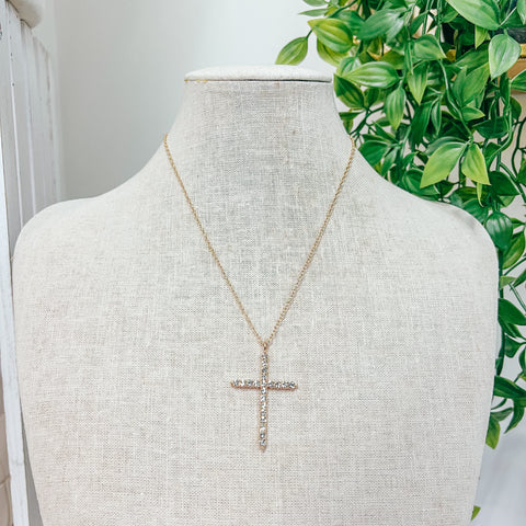 Elizabeth Cross necklace