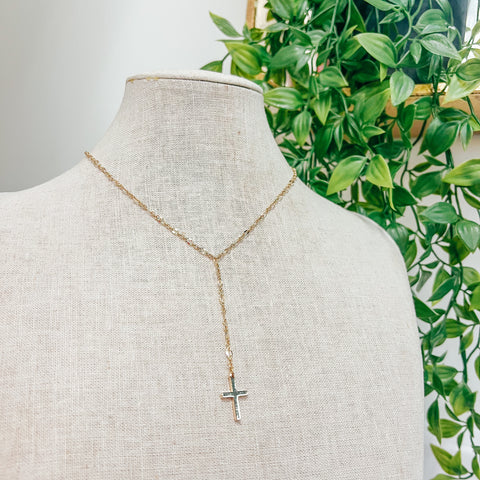 Angelica Cross Necklace