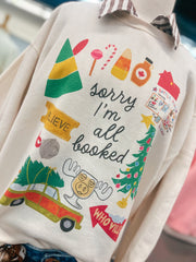 Sorry I’m Booked Sweatshirt