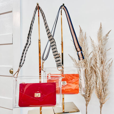 Clear College Gameday Purses