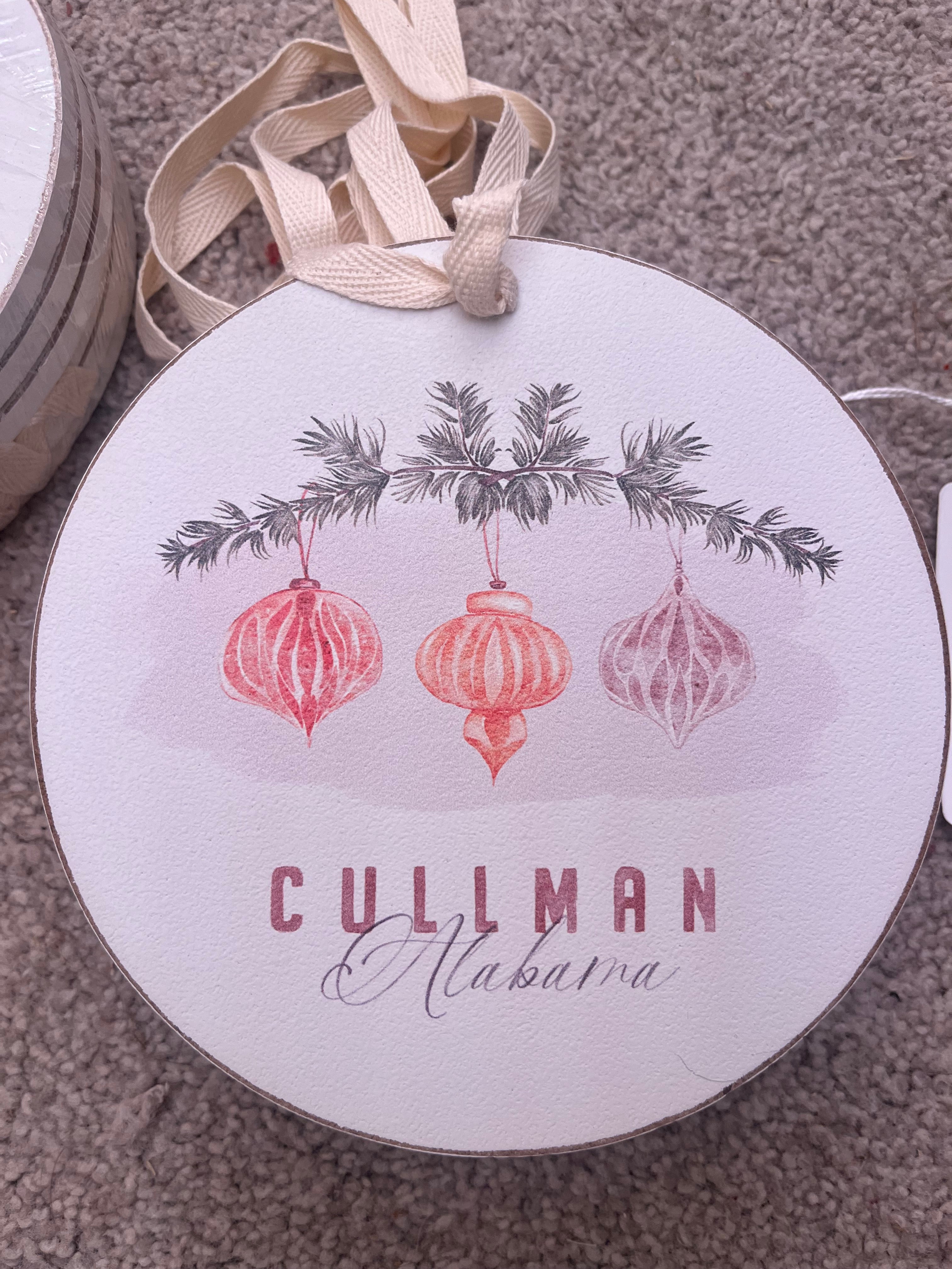 Hut Cullman Ornament