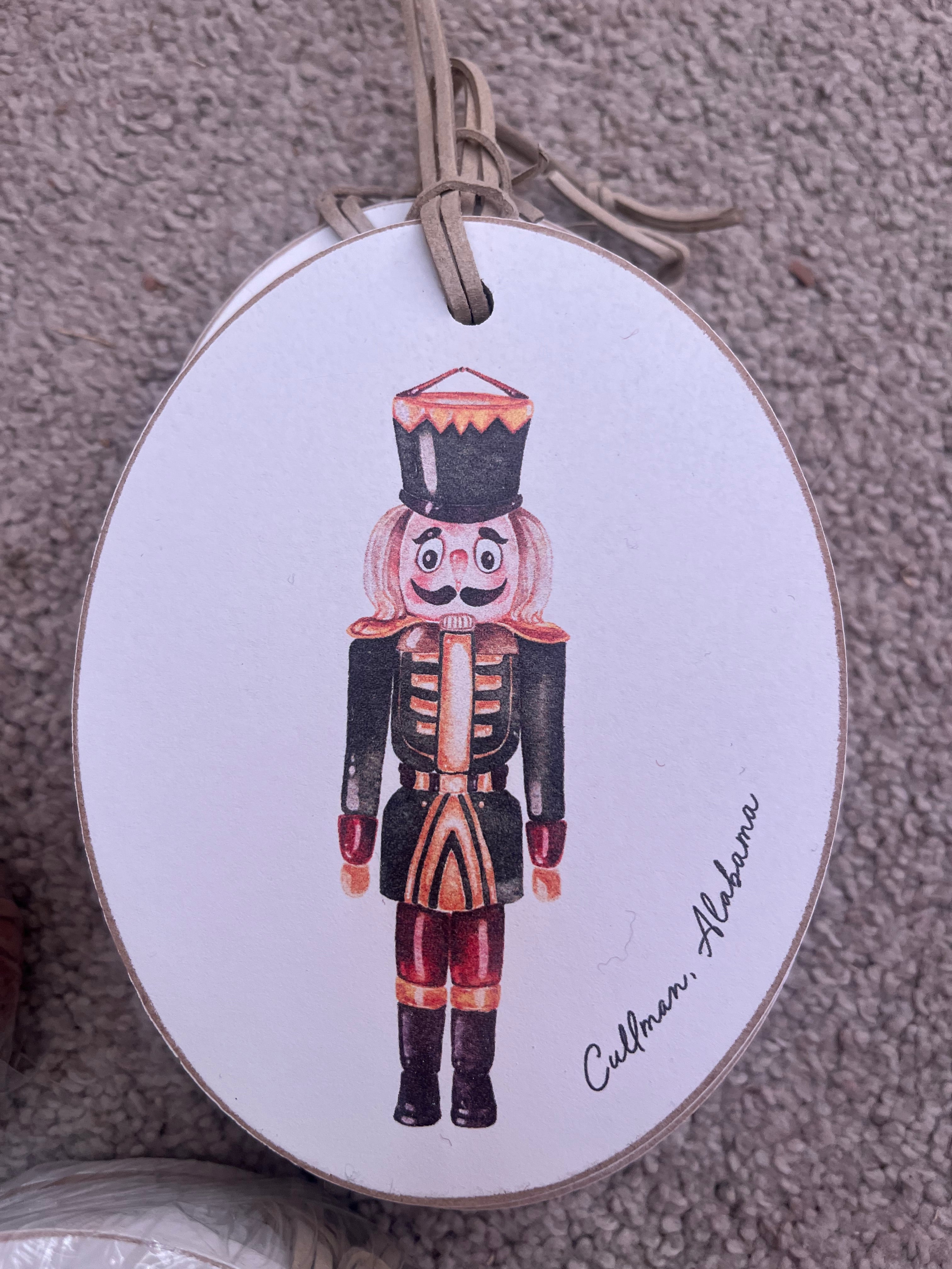 Hut Nutcracker Ornament