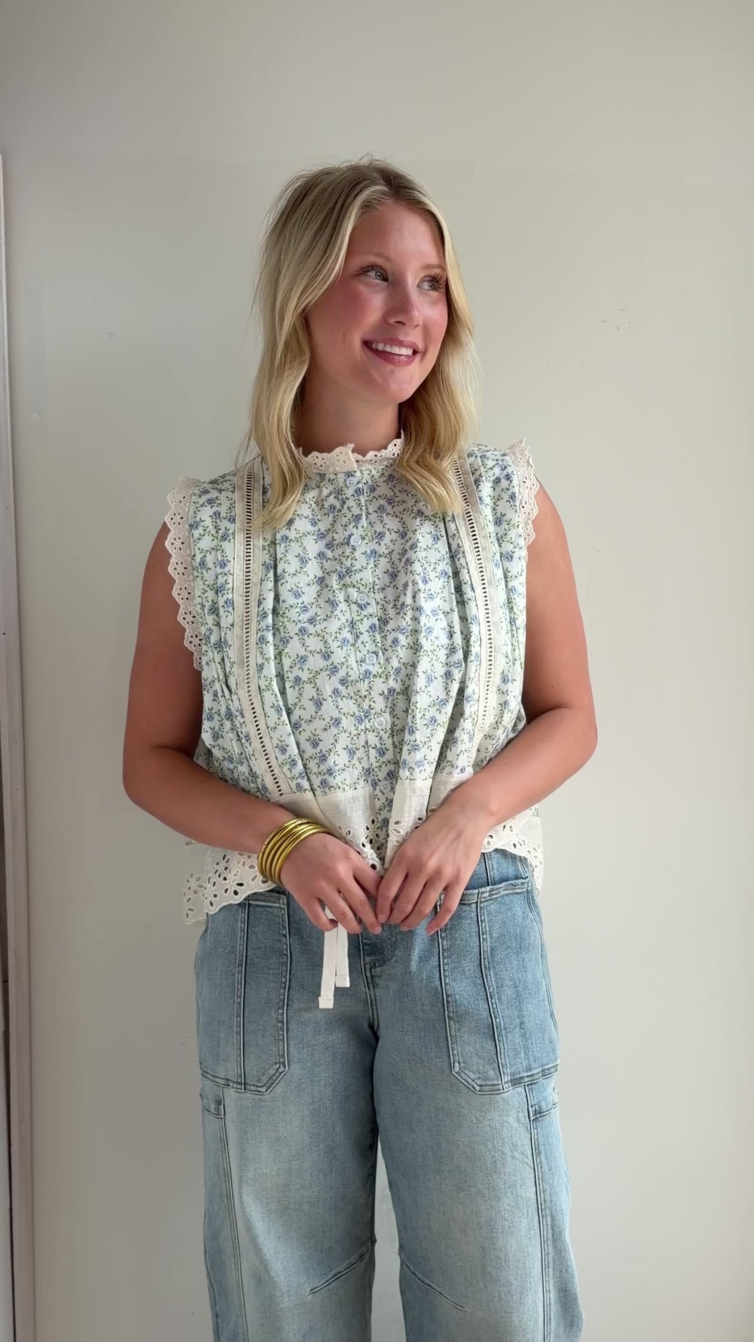 Coastal Garden Blouse