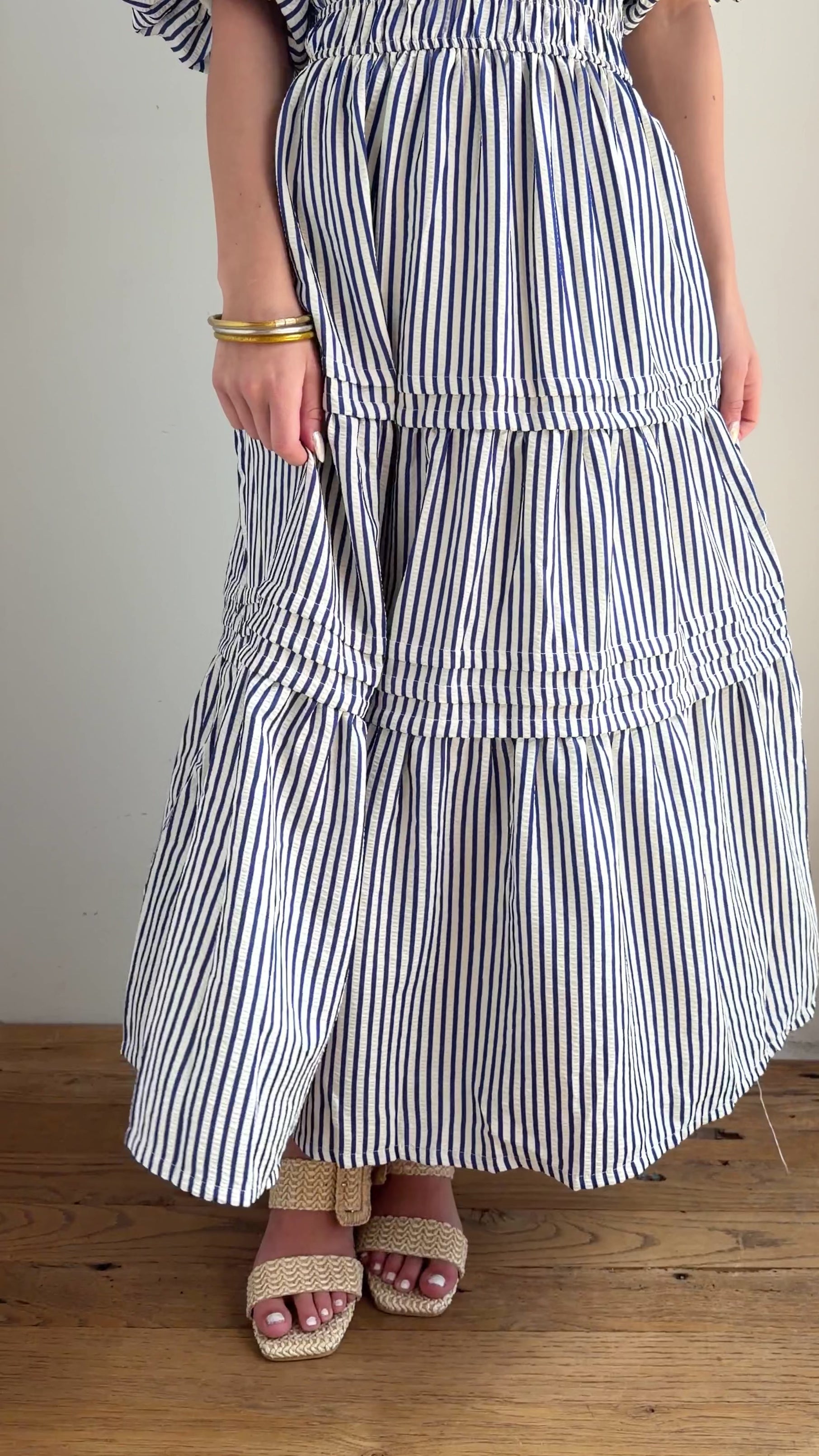 Navy Tide Maxi