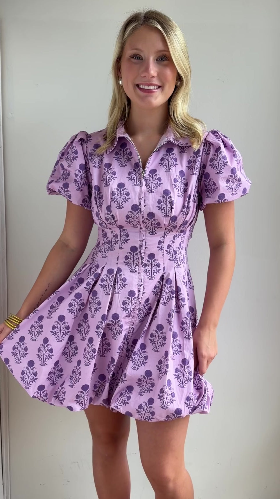 Violet Grace Mini Dress