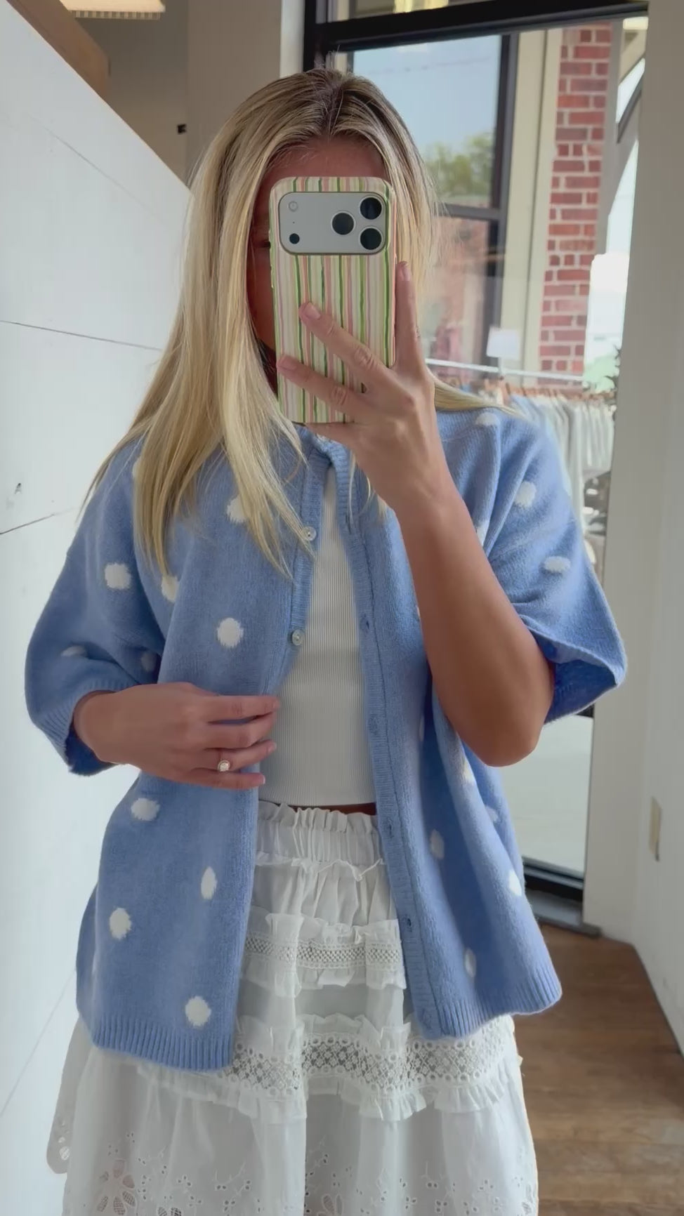 Flutter Sky Cardigan
