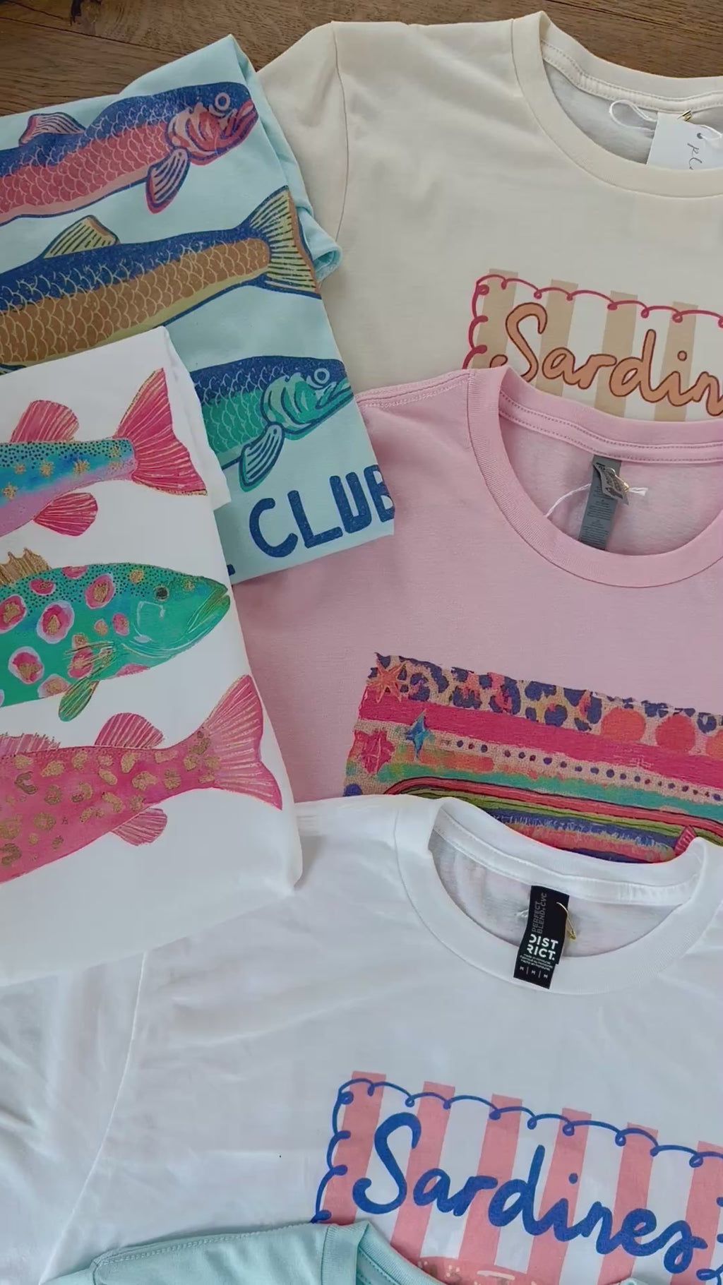 Rainbow Fish Tee