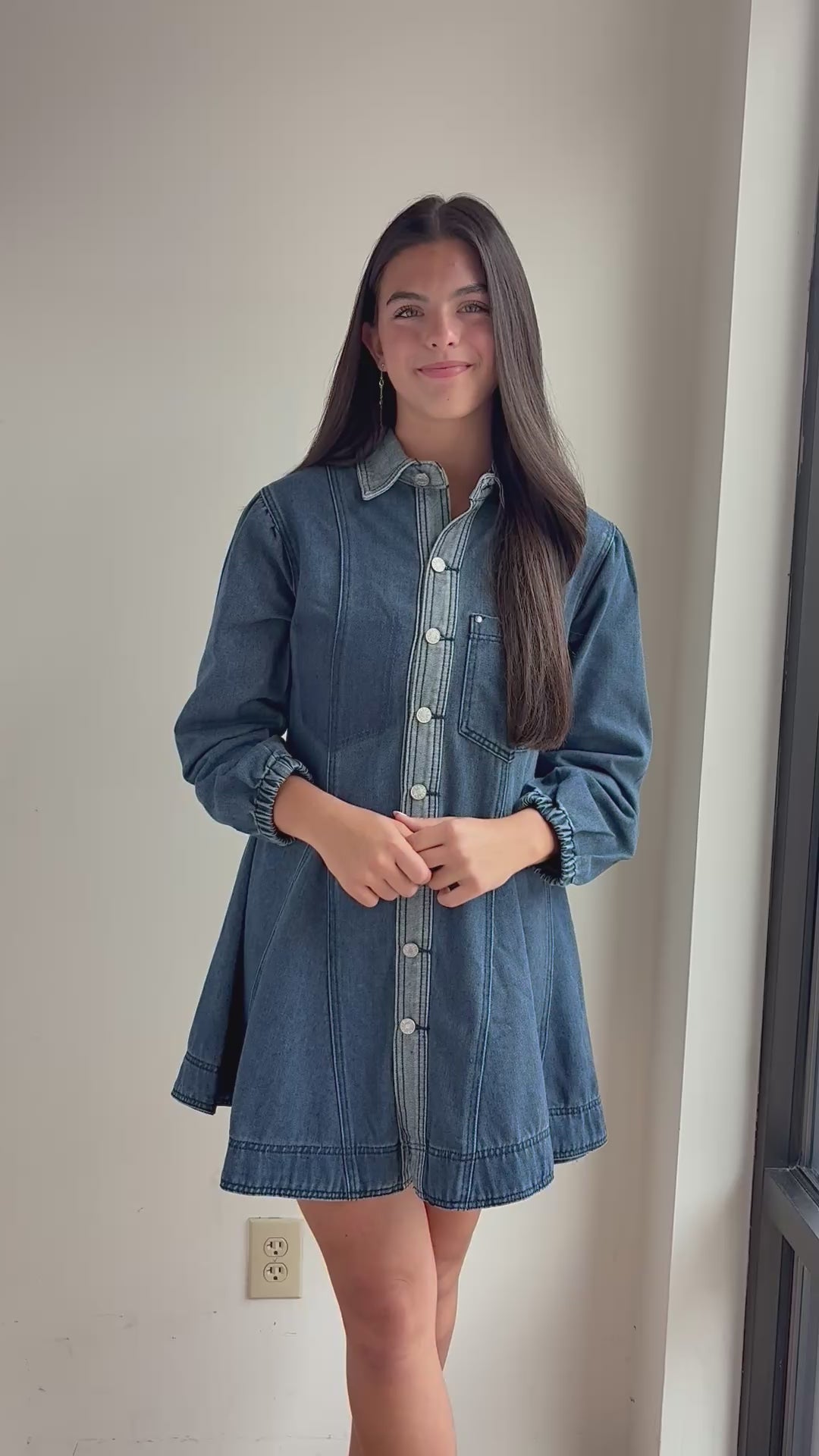 The Daisy Denim Dress