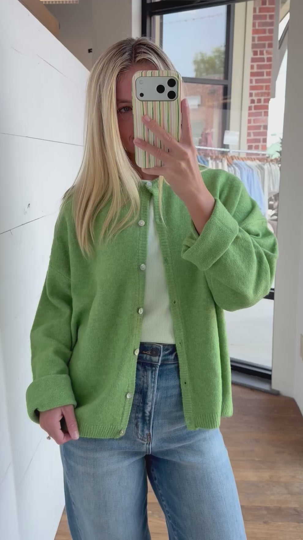 Flower Petal Cardigan