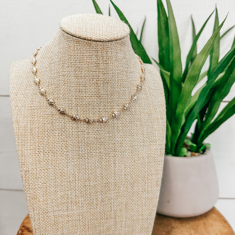 Golden Strawberry Necklace