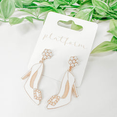 Wedding Shoe Earrings