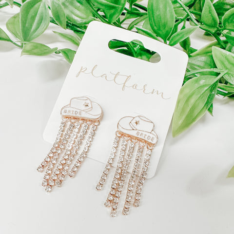 Cowgirl Bride Earrings