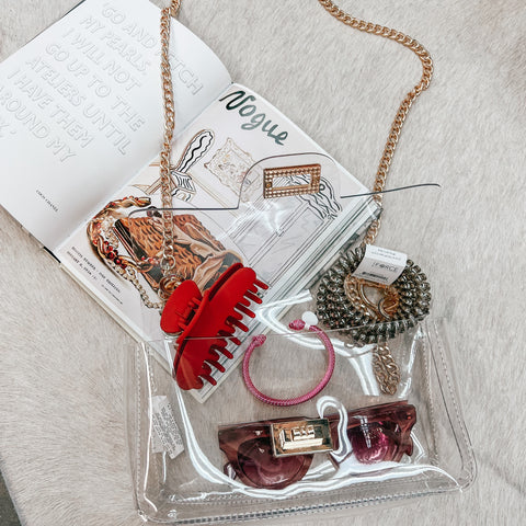 Priscilla Clear Purse